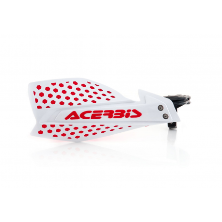Acerbis, chrániče páček X-ULTIMATE, bílo – červené - 0022115.239