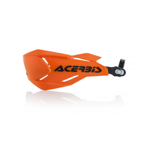 Acerbis, chrániče páček, X-FACTORY, s duralovou výztuhou, oranžovo – černé - 0022397.209