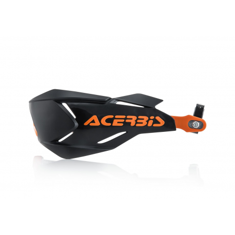 Acerbis, chrániče páček, X-FACTORY, s duralovou výztuhou, černo-oranžové - 0022397.313