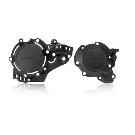 Acerbis, kryty motoru (zapalování + spojka), X-Power KTM SX / EXC 2T 250 300 Husqvarna TC 2T 250 300 17-19 černé - 0023468.090