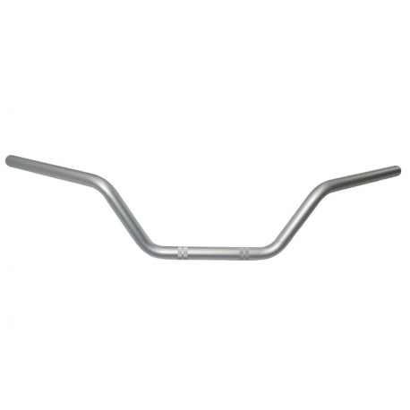 Biketec, ocelová řidítka,  Honda XL 650 TRANSALP (2000-2006), stříbrná barva 0303100000