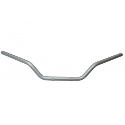Biketec, ocelová řidítka,  Honda XL 125 V VARADERO (2001-2011), stříbrná barva 0303080000