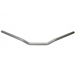 Biketec, ocelová řidítka,  UNIWERSALNA, stříbrná barva 0300000000