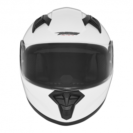 Nox, integrální přilba N731 Kid / Junior (dětská), bílá barva, velikost XL