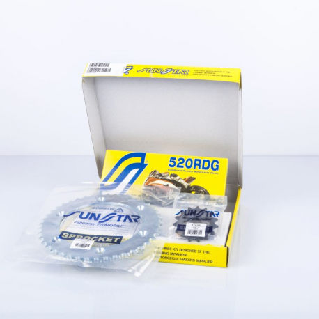 Sunstar, řetězová sada, Honda CB 500 F '13-'21, CB 500 X '13-'18, CBR 500 R '13-'20 STANDARD (15/41/112) (DO 750CC) (SUN