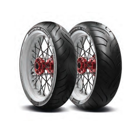Avon, pneu 130/70-12 VIPER STRYKE AM63 62P TL REINF, přední/zadní, DOT 26/2022 (2362411)