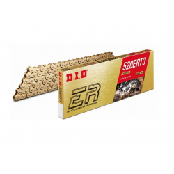 DID 520ERT3G&G-96, zlatý řetěz, (96-článků) bez o-kroužků (rozpojený+spojka)
