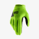 100 % rukavice Cross/Enduro Ridecamp FLUO YELLOW, velikost L