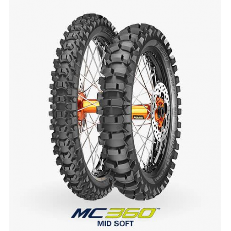 Metzeler, pneu 120/100-18 MC360 MID SOFT 68M TT M/C MST, zadní, DOT 36/2024