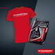 Champion, motorový olej PROPULSE TT 4T 10W40 Ester 4L MA2 Syntetic (AKC) + tričko M