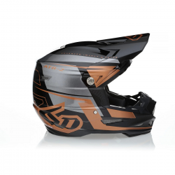 6D, přilba Cross/Enduro, model ATR-2 MACH BRONZE/GREY/BLACK, barva černá/šedá/hnědá, velikost M ( 57 - 58 CM )