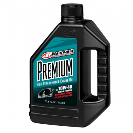 Maxima, motorový olej, minerální, PREMIUM 10W40 1 litr (12) (AKC)