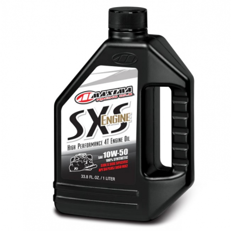 Maxima, motorový olej Syntetic SXS ENGINE FULL Synthetic 10W50 1 litr (12) (AKC)