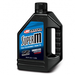 Maxima, olej 2T, polosyntetika SUPER M SMOKELESS Premix 1 litr (12) (AKC)