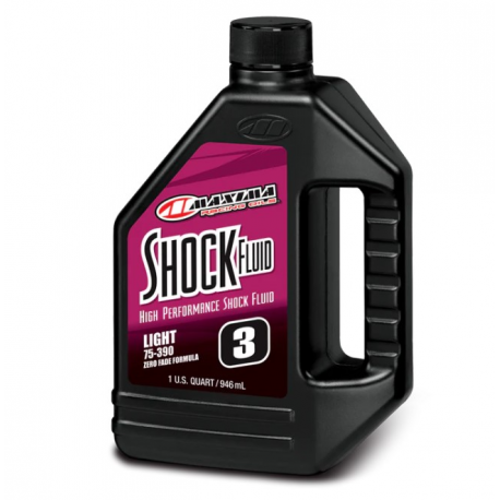Maxima, olej centrálního tlumiče, Racing Shock Fluid LIGHT 75/390 3WT 946 ML (1 litr) (12) (AKC)