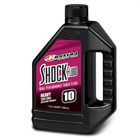Maxima, olej centrálního tlumiče, Racing Shock Fluid HEAVY 130/390 10WT 946ML (1 litr) (12) (AKC)