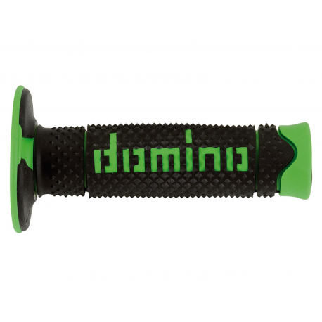 Domino, gripy Off Road dvousměsové, barva černá/zelená