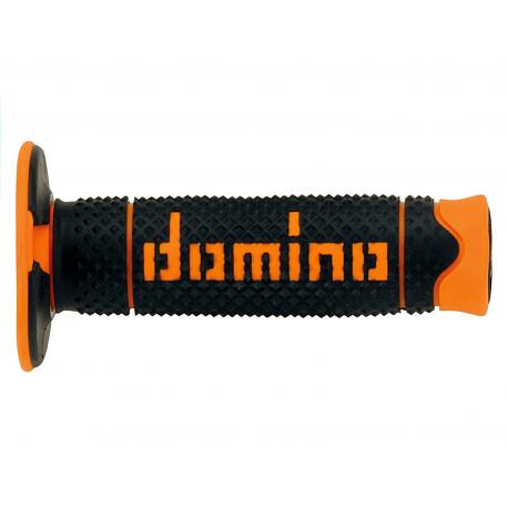 Domino, gripy Off Road Pyramid dvousměsové, barva černá/oranžová
