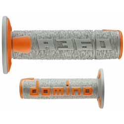 Domino, gripy Off Road New Lamelar dvousměsové, barva šedá/oranžová