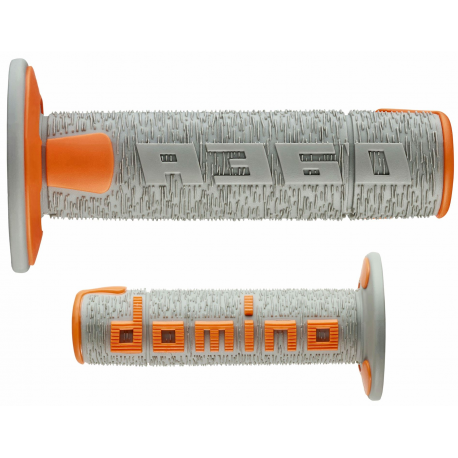 Domino, gripy Off Road New Lamelar dvousměsové, barva šedá/oranžová
