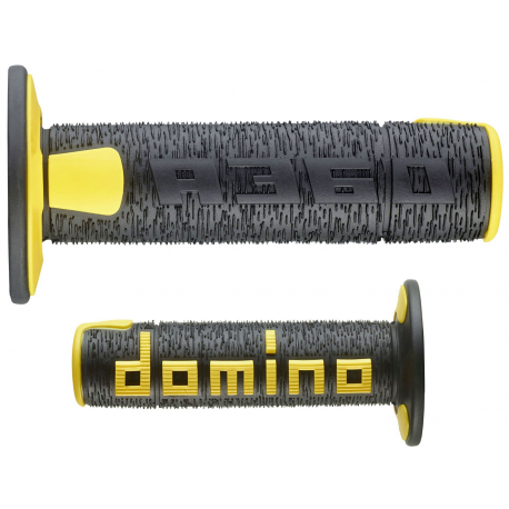 Domino, gripy Off Road New Lamelar dvousměsové, barva černá/žlutá