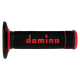 Domino, gripy Off Road X-TREME dvousměsové, barva černá/červená