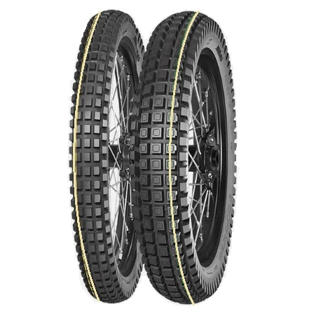 Mitas, pneu 110/90-19 Enduro HYBRID SUPER 62P TL/TT M+S (žlutý pruh), zadní, DOT 26/2024