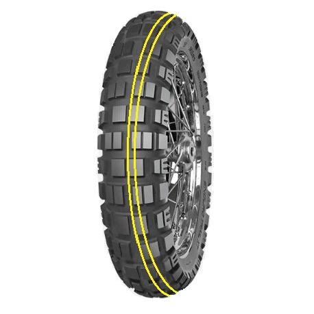 Mitas, pneu 150/70B17 Enduro Trail XT DAKAR 69H TL/TT M+S (dvojitý žlutý pruh), zadní, DOT 27/2024