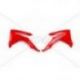 UFO, kryty chladičů, Honda CRF 250R '14-'17, CRF 450R '13-'16 červená barva