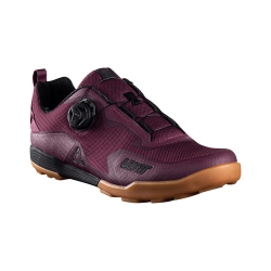 Leatt, cyklo boty 6.0 Clip Shoe Malbec, barva bordó, velikost 40 / 25 cm