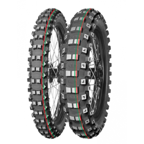 Mitas, pneu 90/90-21 Terra Force-MX MH 54M (červeno-zelený pruh) TT, přední, DOT 2023