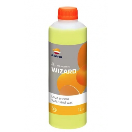 Repsol, autošampon s voskem, WASH AND WAX 1L
