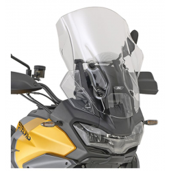 Kappa, plexištít Moto Guzzi STELVIO 1000 '24, (54 X 43 CM) čirý