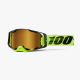 100%, brýle Armega NEON YELLOW - MIRROR GOLD LENS