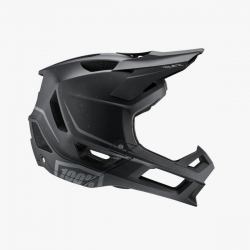 100%, MTB přilba Trajecta, BLACK, velikost XL (61-64 CM)