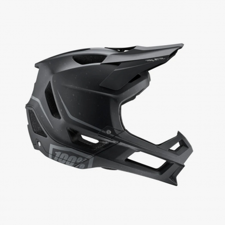 100%, MTB přilba Trajecta, BLACK, velikost XL (61-64 CM)