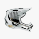 100%, MTB přilba Trajecta, RANELAGH SILVER, velikost S (52-56 CM)