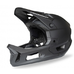 Progrip, cyklo přilba Guardian Full Face, černá barva MATT, velikost XS (48/54cm) - novinka 2024