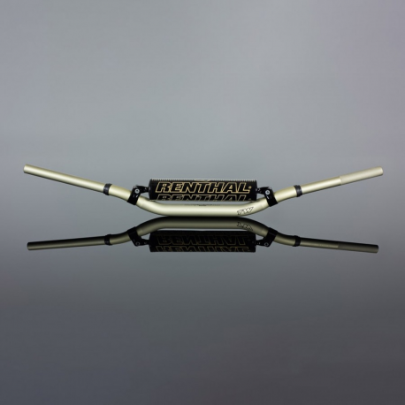 Renthal, řidítka 1,1/8 " (28,6MM) MX Twinwall 999 Handlebar Hard Ano MCGRATH / SHORT PADDED