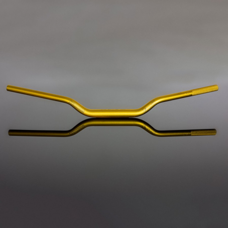 Renthal, řidítka 1,1/8 " (28,6MM) Street Fatbar Handlebar Ultra LOW (TOURING), zlatá barva