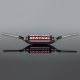 Renthal, řidítka 1,1/8 " (28,6MM) MX Twinwall 990 Handlebar BLACK Yamaha YZ '07-'23 / YZF '07-'17 PADDED, černá barva