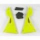 UFO, kryty airboxu, Honda CRF 250R-RX 18-19, CRF 450R-RX 17-19 ŽLUTÁ FLUO BARVA
