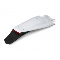UFO, zadní blatník, Husqvarna TE 150 / 250 / 300 '24, FE 250 / 350 / 450 / 501 '24, bílá barva (s LED světlem)