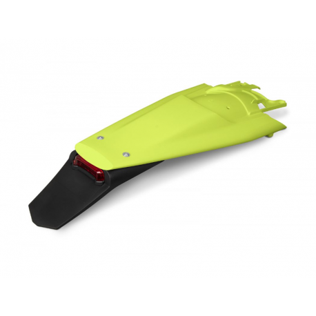 UFO, zadní blatník, Husqvarna TE 150 / 250 / 300 '24, FE 250 / 350 / 450 / 501 '24, žlutá barva (s LED světlem)