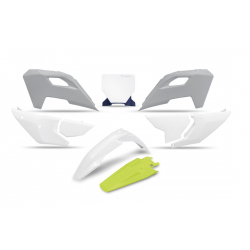 UFO, sada plastů, Husqvarna TC 125 / 250 '23-'24, FC 250 / 350 / 450 '23-'24, FX 350 / 450 '23-'24, TX 300 '24, OEM barvy