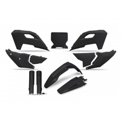 UFO, sada plastů, (+ kryty p. vidlice) Husqvarna TC 125 / 250 '23-'24, FC 250 / 350 / 450 '23-'24, FX 350 /