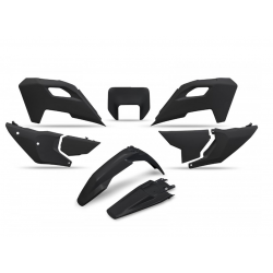 UFO, sada plastů, Husqvarna TE 150 / 250 / 300 '24, FE 250 / 350 / 450 / 501 '24, černá barva