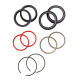 WP, servisní kit přední vidlice WP 48MM (gufera, prachovky, podložky, segerky ) SKF BLACK