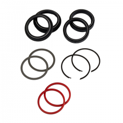 WP, servisní kit přední vidlice WP 43MM (gufera, prachovky, podložky, segerky ) (ARI107) (ARI15