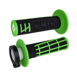 ODI, gripy off-road Emig 2.0 V2 Lock-On, barva černá/zelená